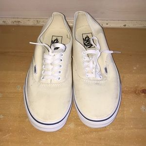 Vans cream authentic